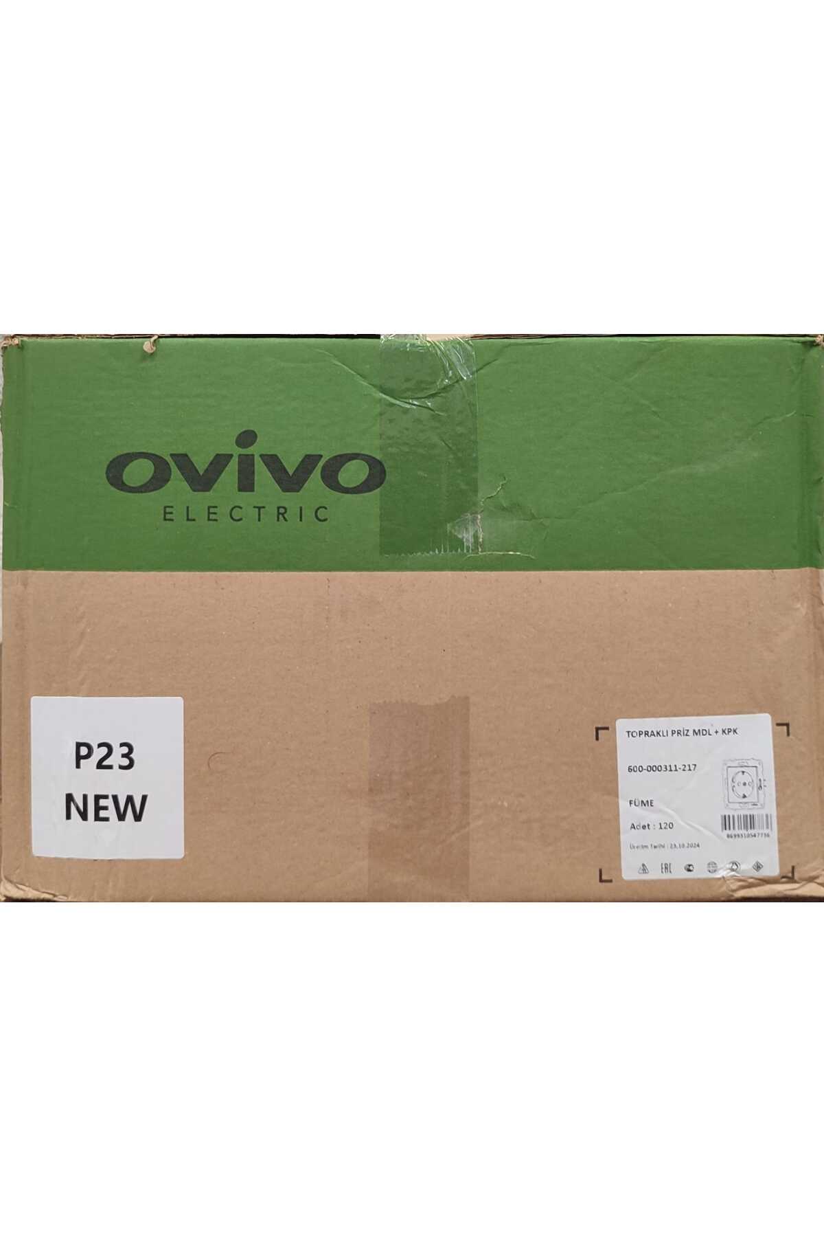 Ovivo Füme Vavien Anahtar ÇERÇEVESİZ 120 ADET (KOLİ BAZINDA)