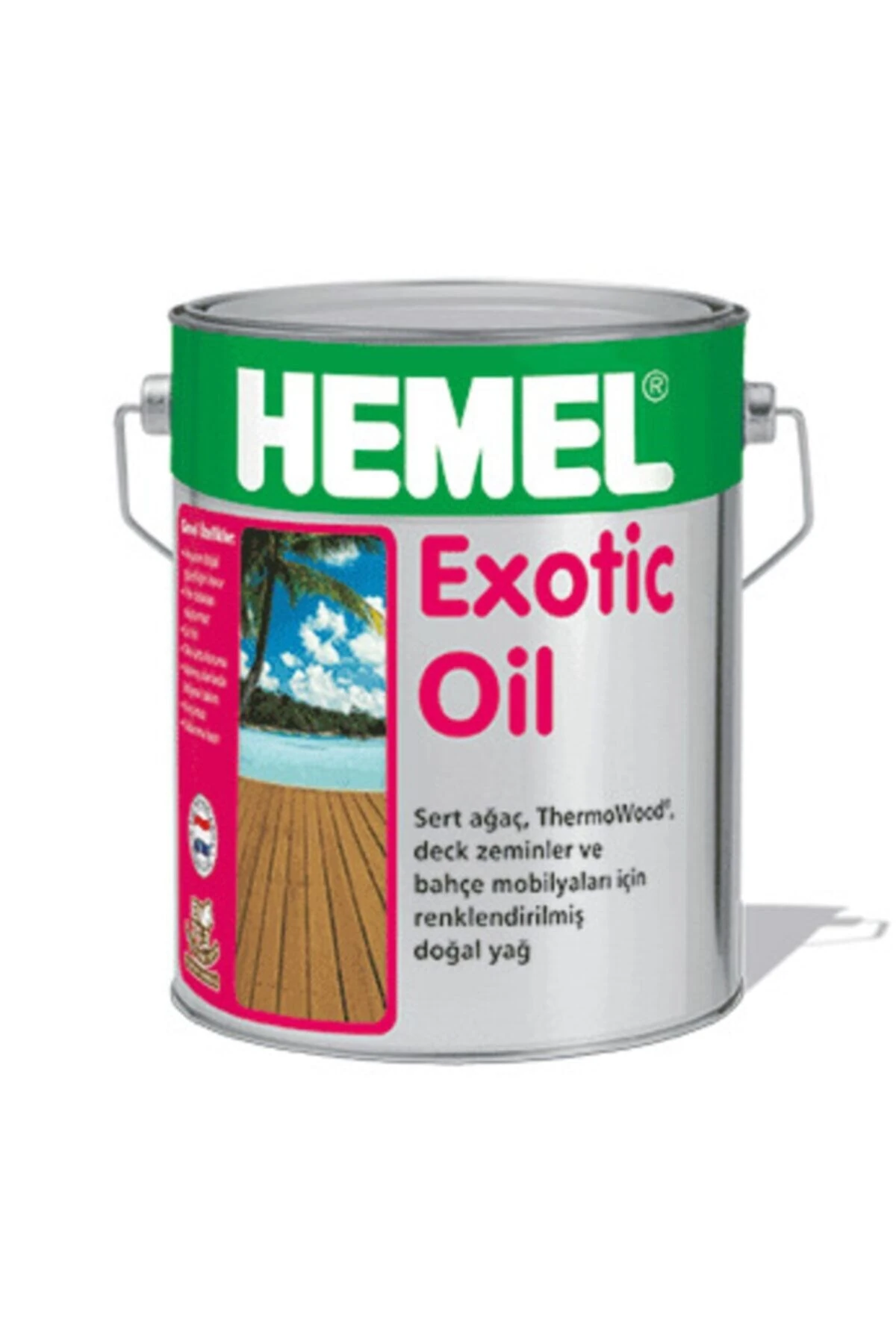 Exotic Oil Bahçe Mobilyası Için Renkli Yağ Hazelnut 2.5 kg
