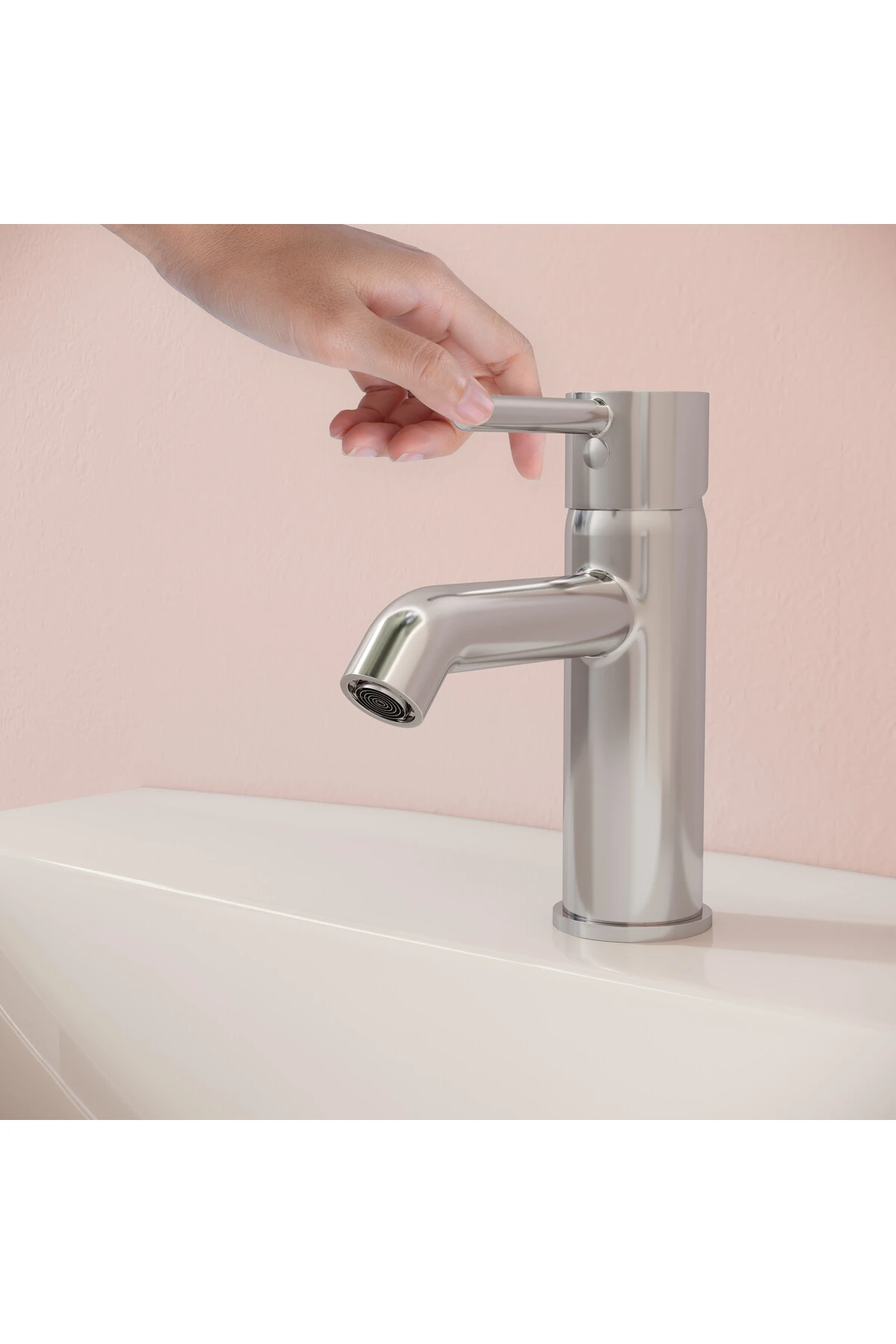 Minimax S A41984 Lavabo Bataryası, Krom