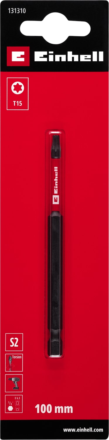 EİNHELL Torx Bits Uç 100 mm T15 S2