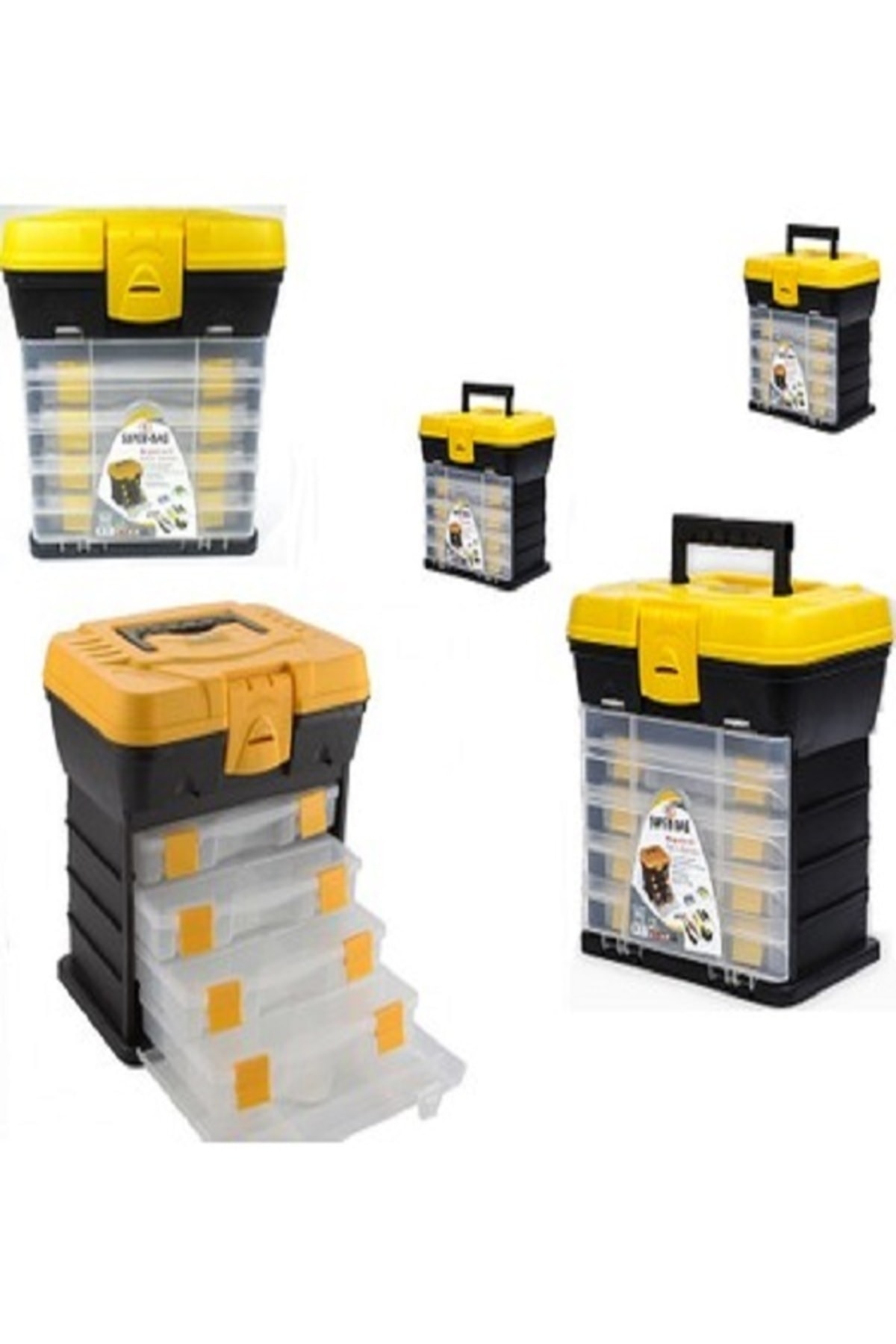 Superbag Organizerli Tabureli Takım Çantası