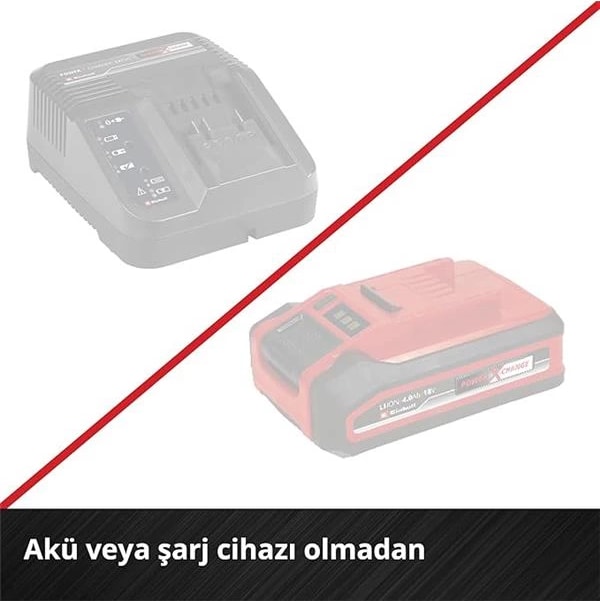Akülü Darbeli Somun Sıkma Impaxxo 18/230 Power X-Change (Li-Ion, 18 V, 230 Nm, Kömürsüz