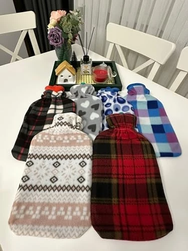 Noksi Polarlı ve Pofuduk Sıcak Su Torbası Çeşitleri (2 Litre) NKS134