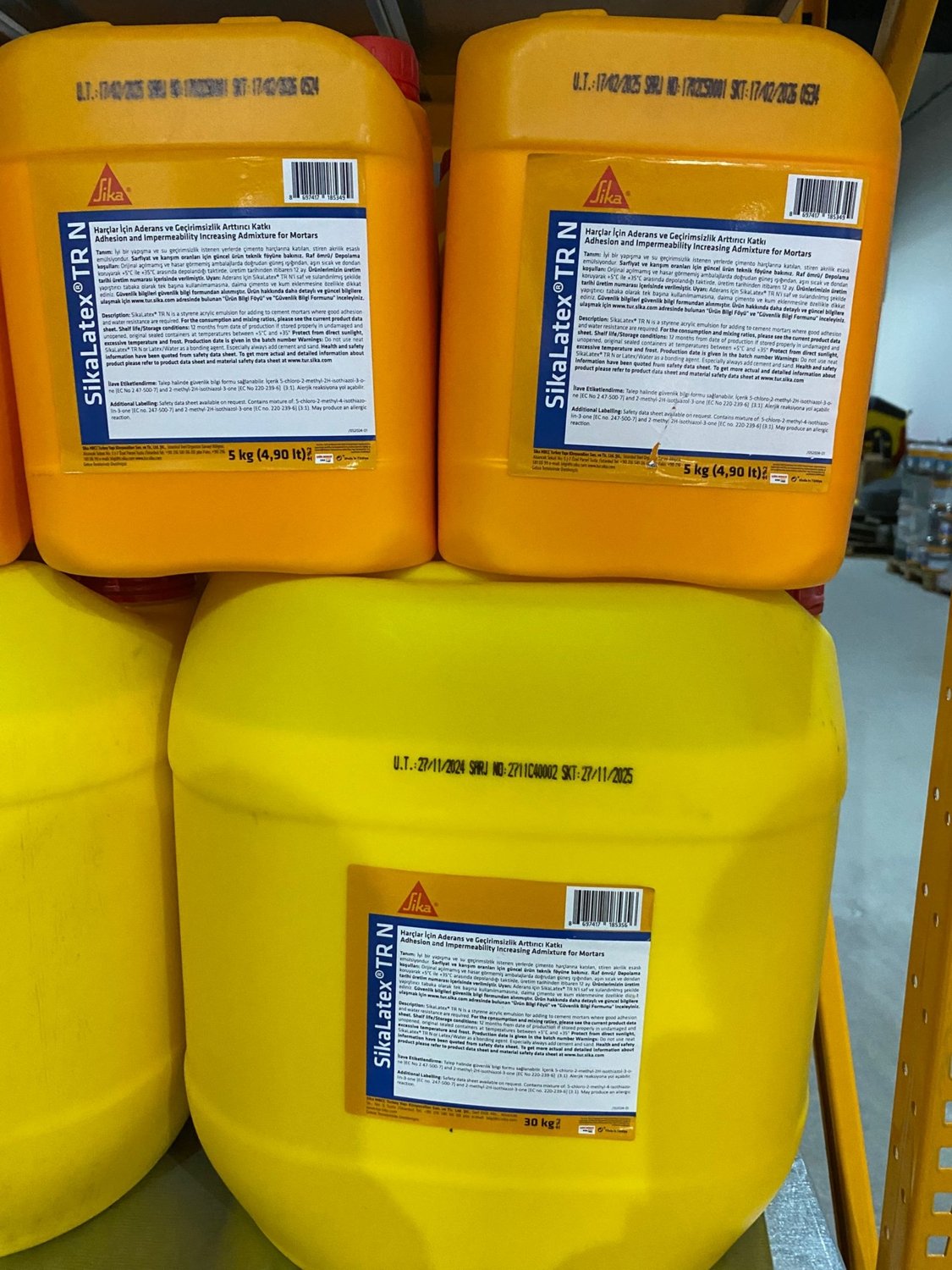 latex Harçlar Için Aderans ve Geçirimsizlik Arttırıcı Katkı 30KG