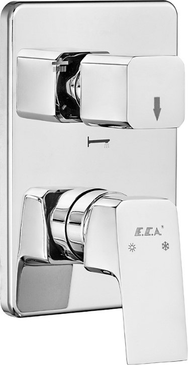 Yeni Eca Tiera Ankastre Banyo Bataryası Sıva Üstü 3 Yollu 102167335-K