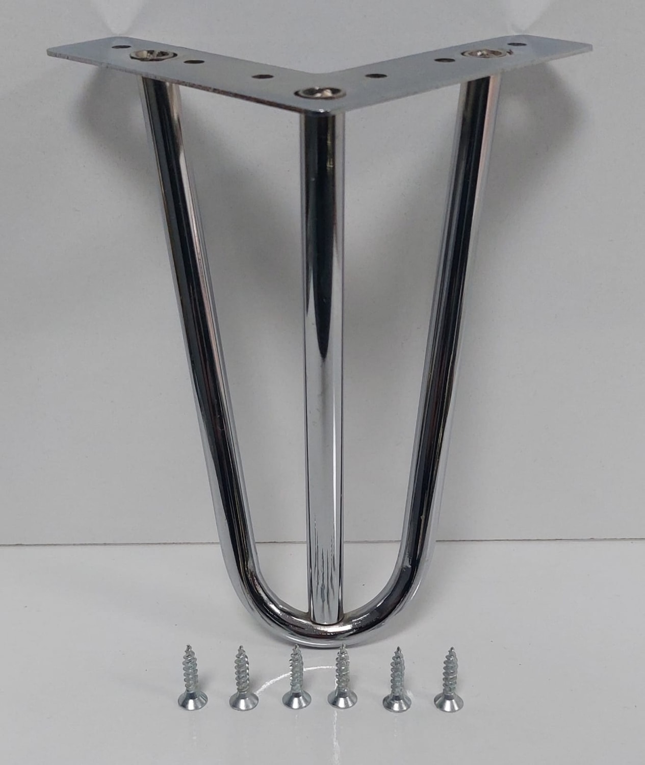 Mil Model 15 cm Krom Metal Mobilya Ayağı