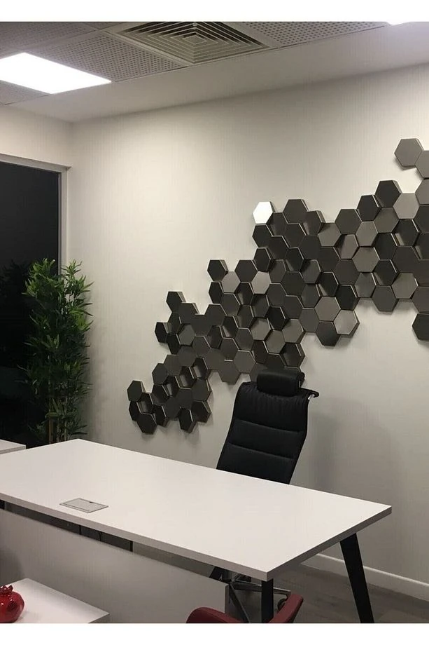 Norm 3 Boyutlu Dekoratif Duvar Paneli (-FÜME-) (1M2)