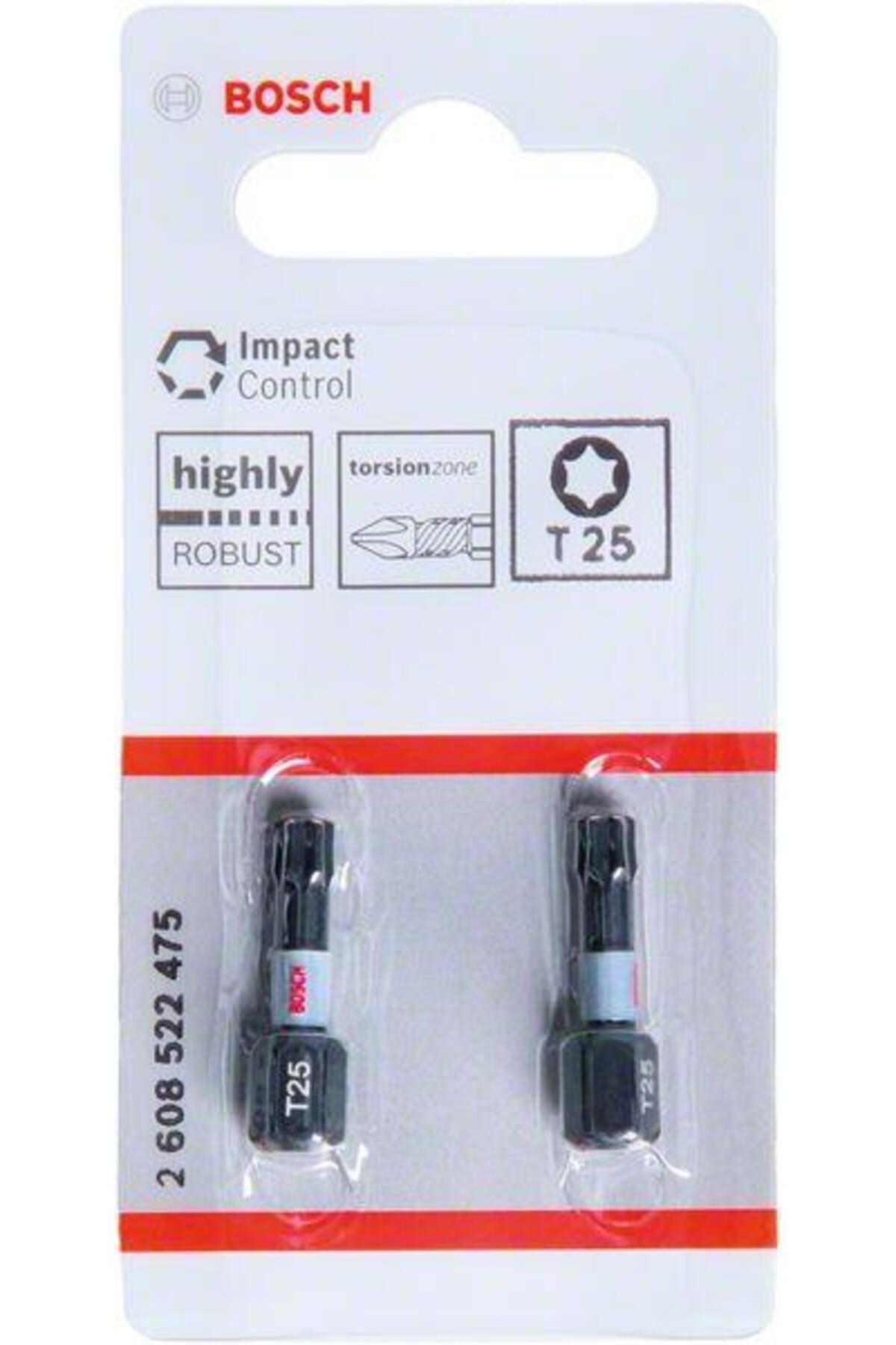 Impactc Torx Bits Ucu T25 X 25 Mm 2'li 2608522475