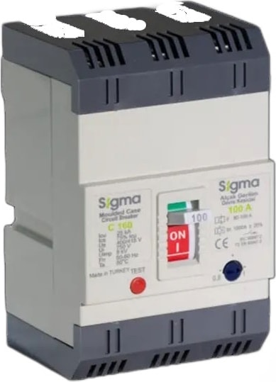 3X50A 25KA Ayarlı Devre Kesici