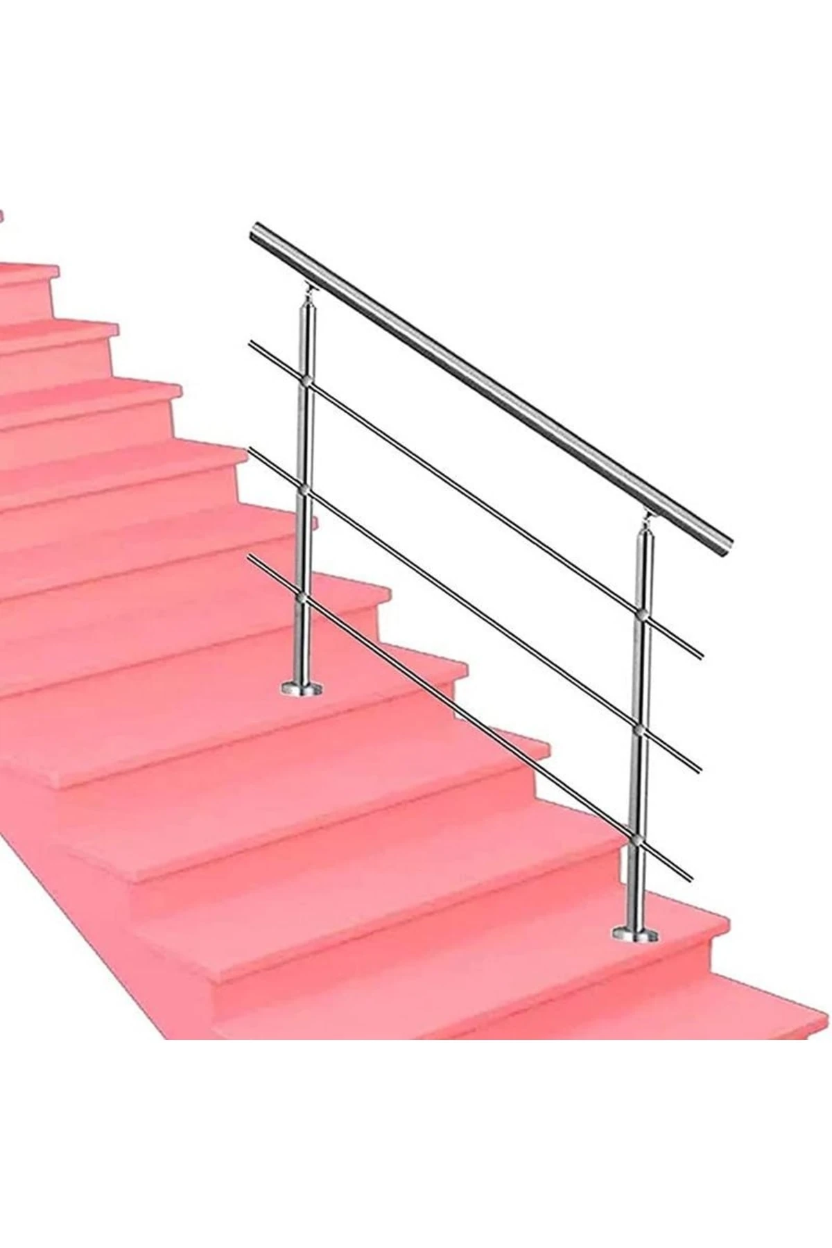 Küpeşte Merdiven Korkuluk Merdiven Duvar Tutamak (300 CM)