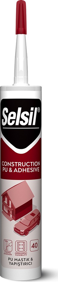 Hava ve Suya Karşı Sızdırmaz Pu 40 Mastik 280 ml Gri