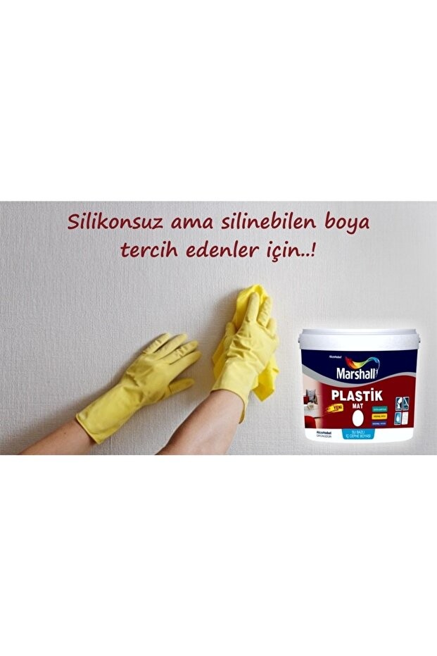 Plastik Su Bazlı Iç Duvar Duvar Boyası Silinebilir Siyah 2,5lt