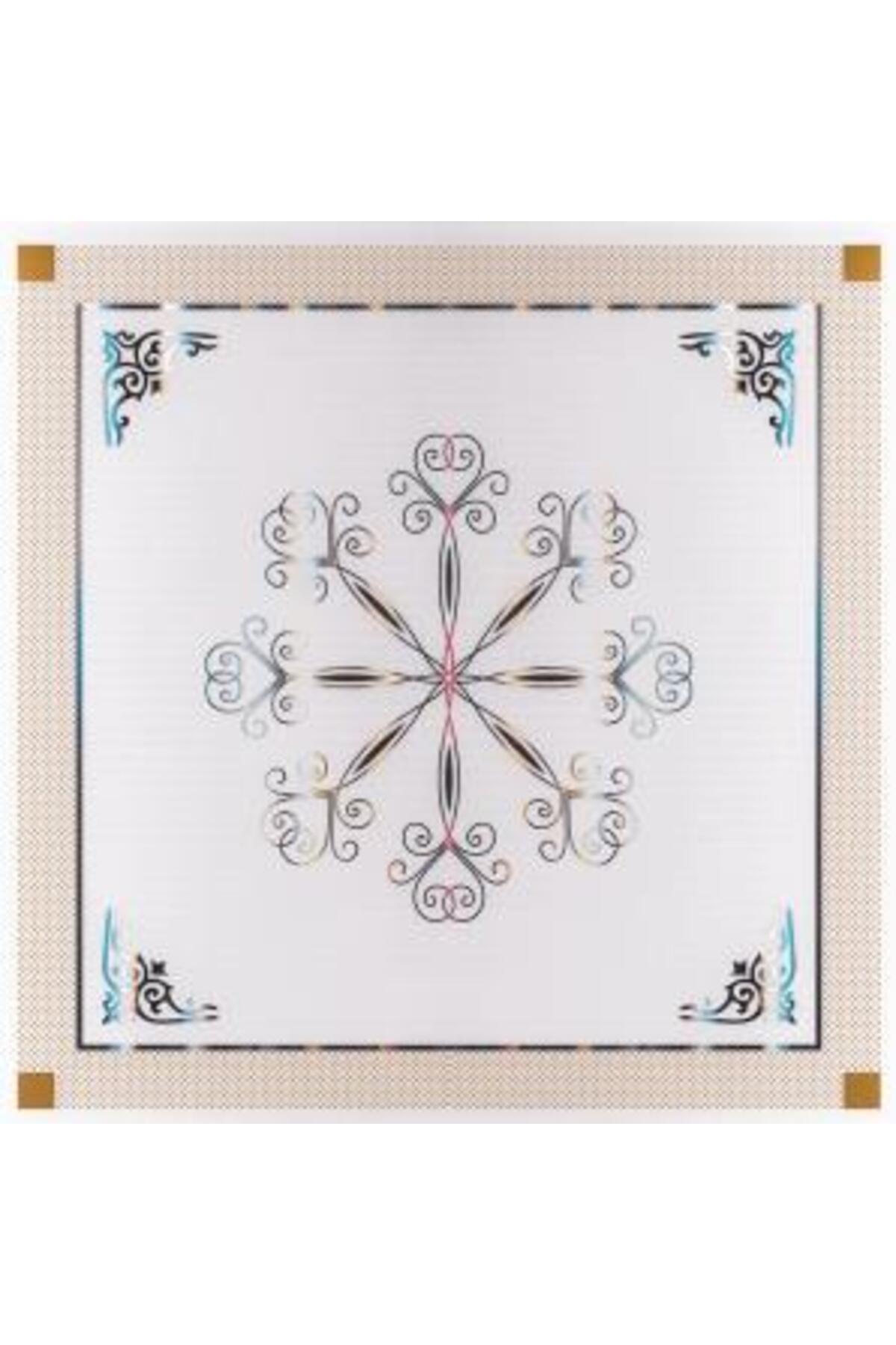 60x60 Pvc Elit Desen Asma Tavan Paneli 1paket 20ad 7.2m2