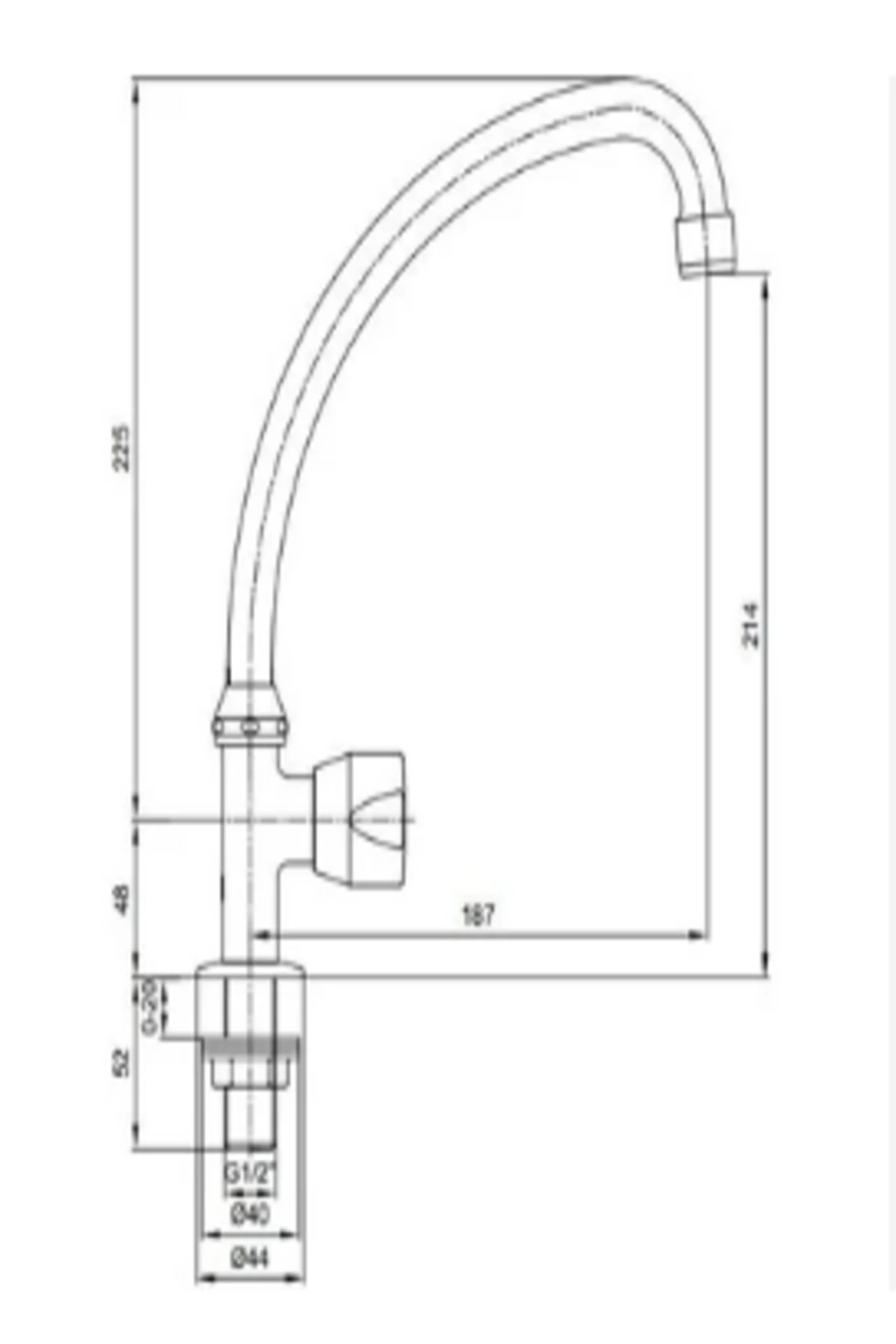 PINAR EVİYE MUSLUĞU UZUN KUĞU