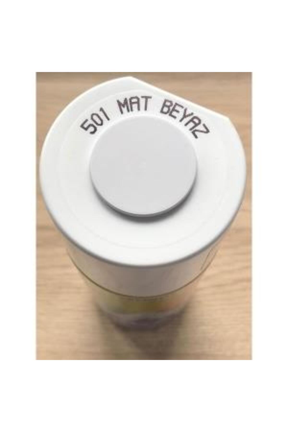 AKÇALI SPREY 501 MAT BEYAZ
