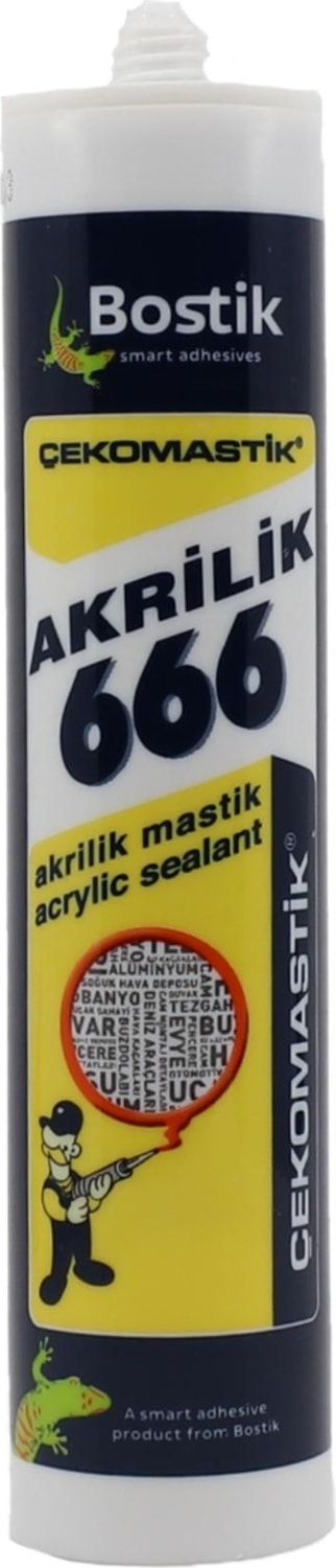 BOSTİK Çeko Montaj Mastiği 280 ml Siyah (666)