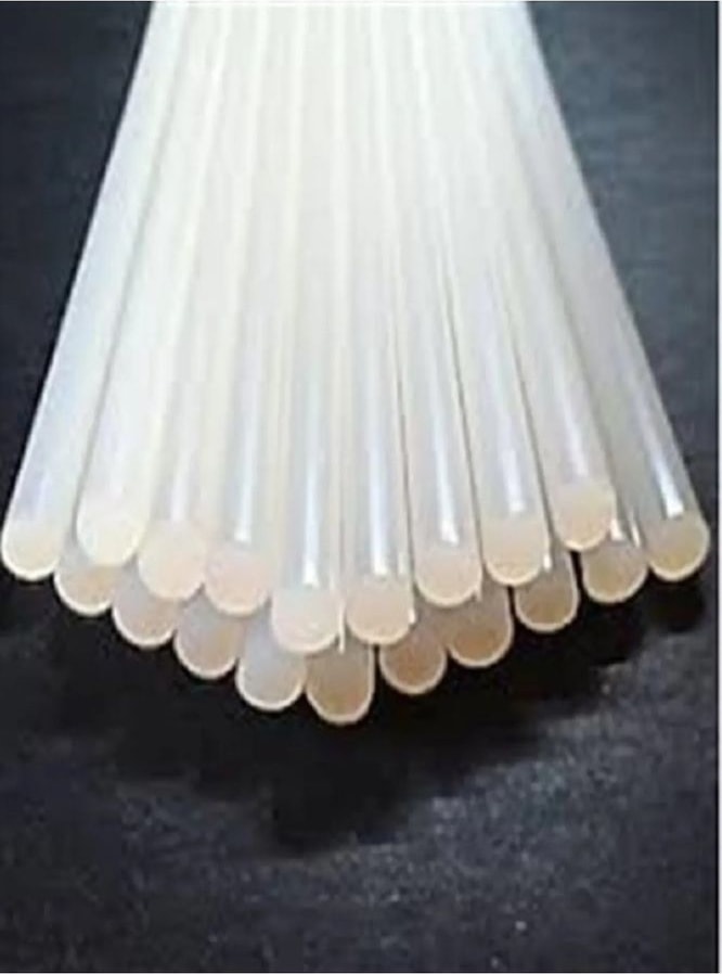 Kalın Mum Silikon 20 Adet 11 mm 27 cm Mum Çubuk Sıcak Silikon
