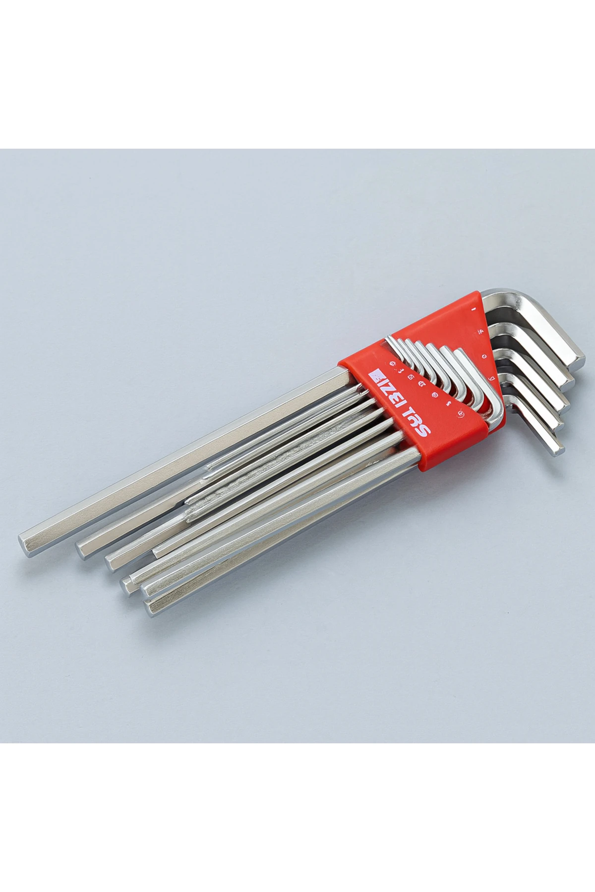 12'li Allen Anahtar Takım Altı Köşe Uzun Boy 12 Parça