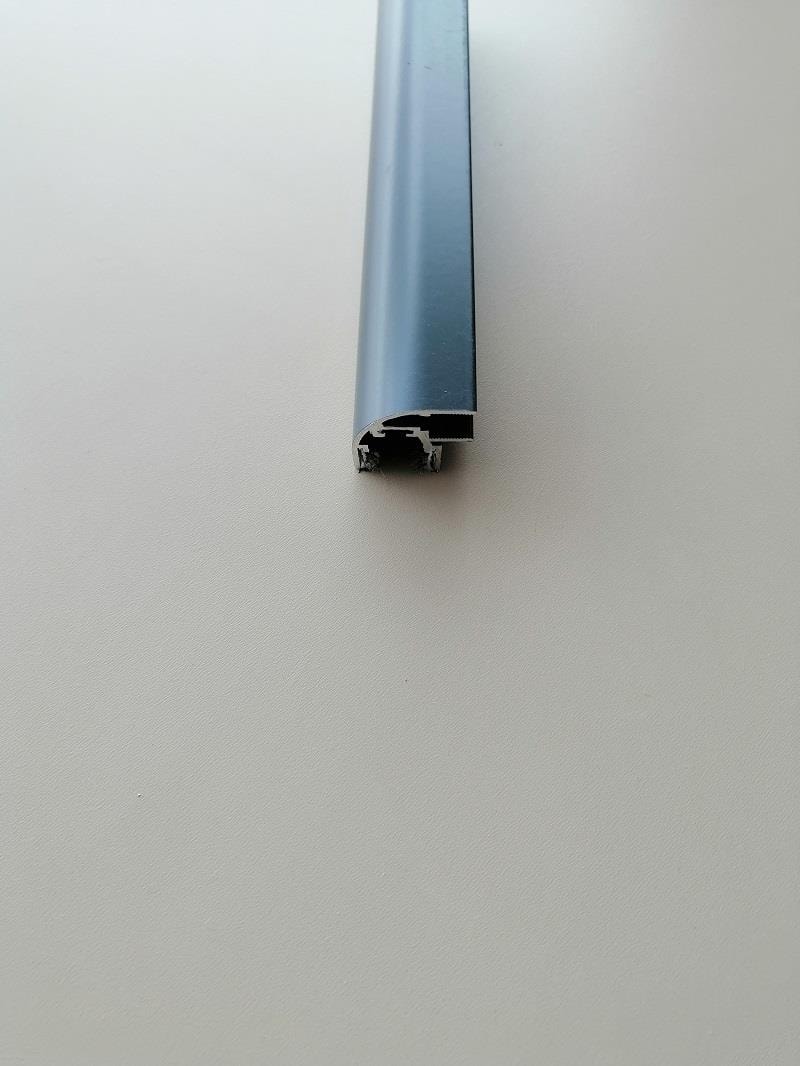 8 mm Alm Cam Balkon Köşe Haş Antrasit Gri 150 Cm