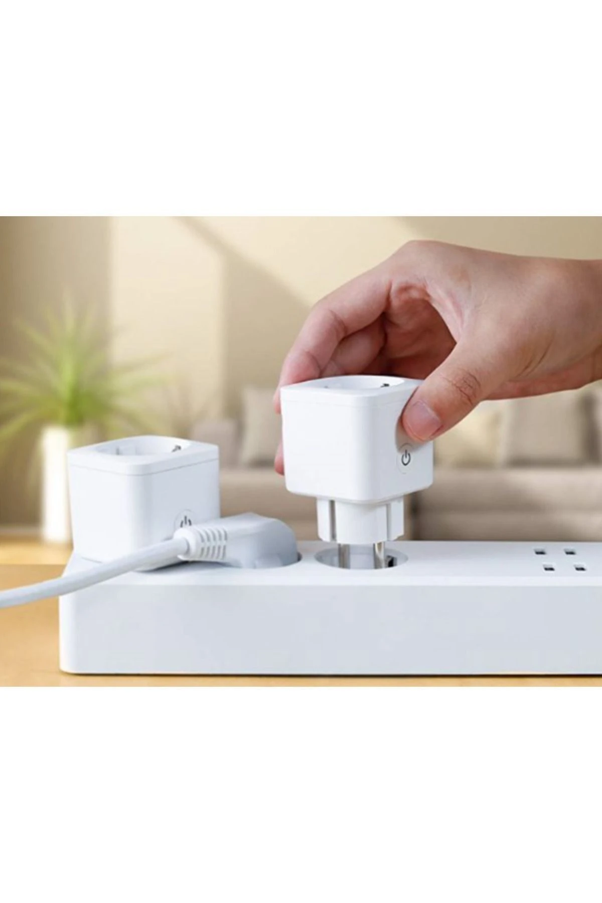 3 Adet CT-4010 Uzaktan Kontrol Edilebilir Wi-Fi Akıllı Priz Tuya Smart Life Destekli