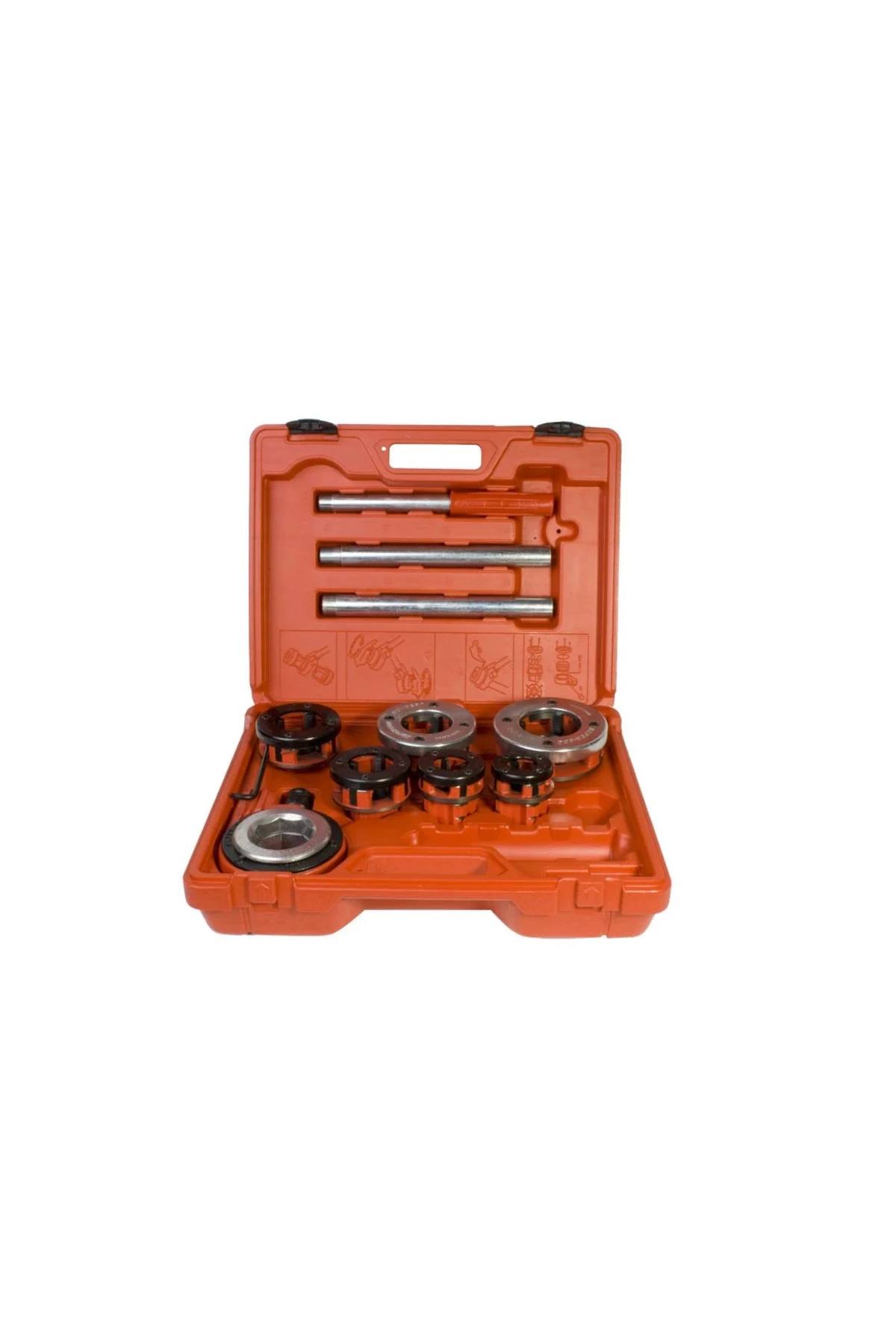 Süper Ego Mekanik Boru Pafta Takımı 1/2''-2''