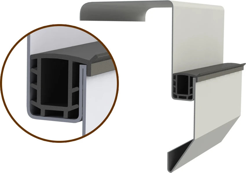 Çelik Kapı Fitili Contası Siyah 6 Metre Çelik Kapı Kasa Kanat Fitili Contası Ürün Kodu Çlk-26