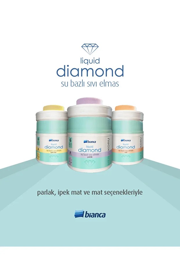 Lıquıd Dıamond (SIVI ELMAS) Su Bazlı Kokusuz Ekstra Dayanıklı Şeffaf Sıvı Cam 600 ml