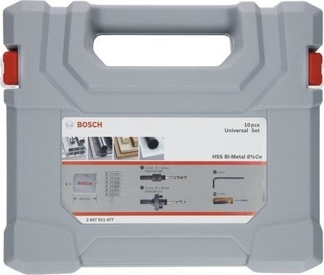BOSCH 10'lu Bimetal 22-64 mm Panç Delik Açma Seti 2607011477