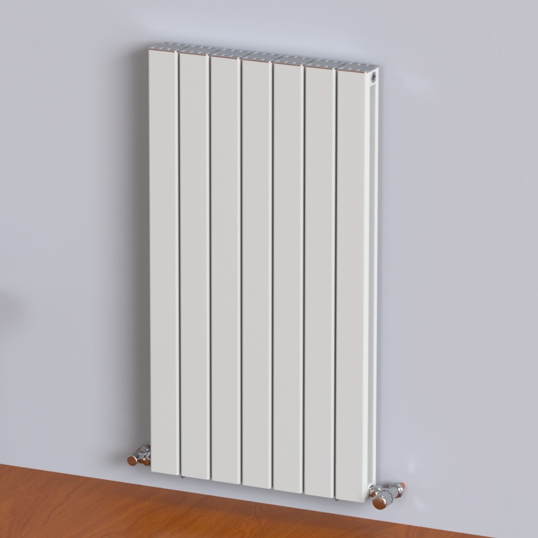 Argus Alüminyum Panel Radyatör 900 x 490 (7 Dilim) Kırık Beyaz Petek
