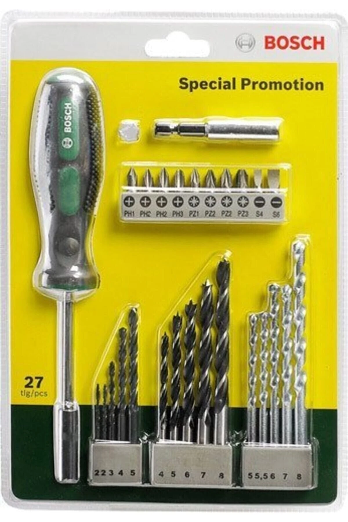 Şarjlı Matkap Darbeli Matkap Çift Akülü 18V 2Ah Akülü Vidalama + 27 Parça Matkap Ucu Vidalama