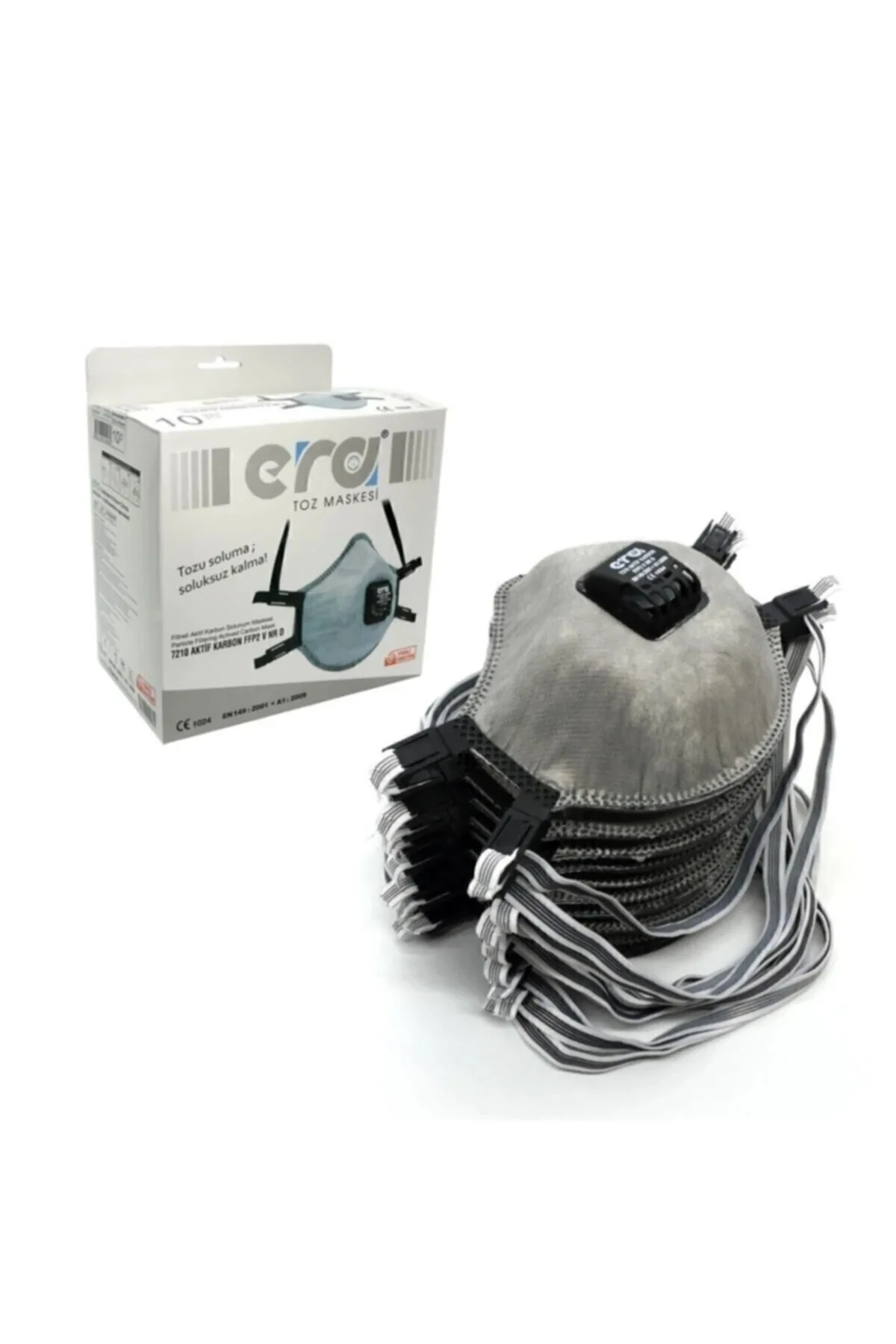 Era Toz Maskesi 7210 Aktif Karbon Ventilli Ffp2 V Nrd 10 Lu Paket