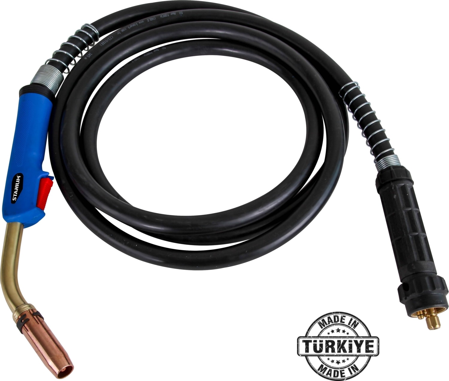 Stanıum Eco Series Gazaltı Kaynak Torc 24 KD – 200A – 3 Metre – Profesyonel Performans / Hava Soğutmalı