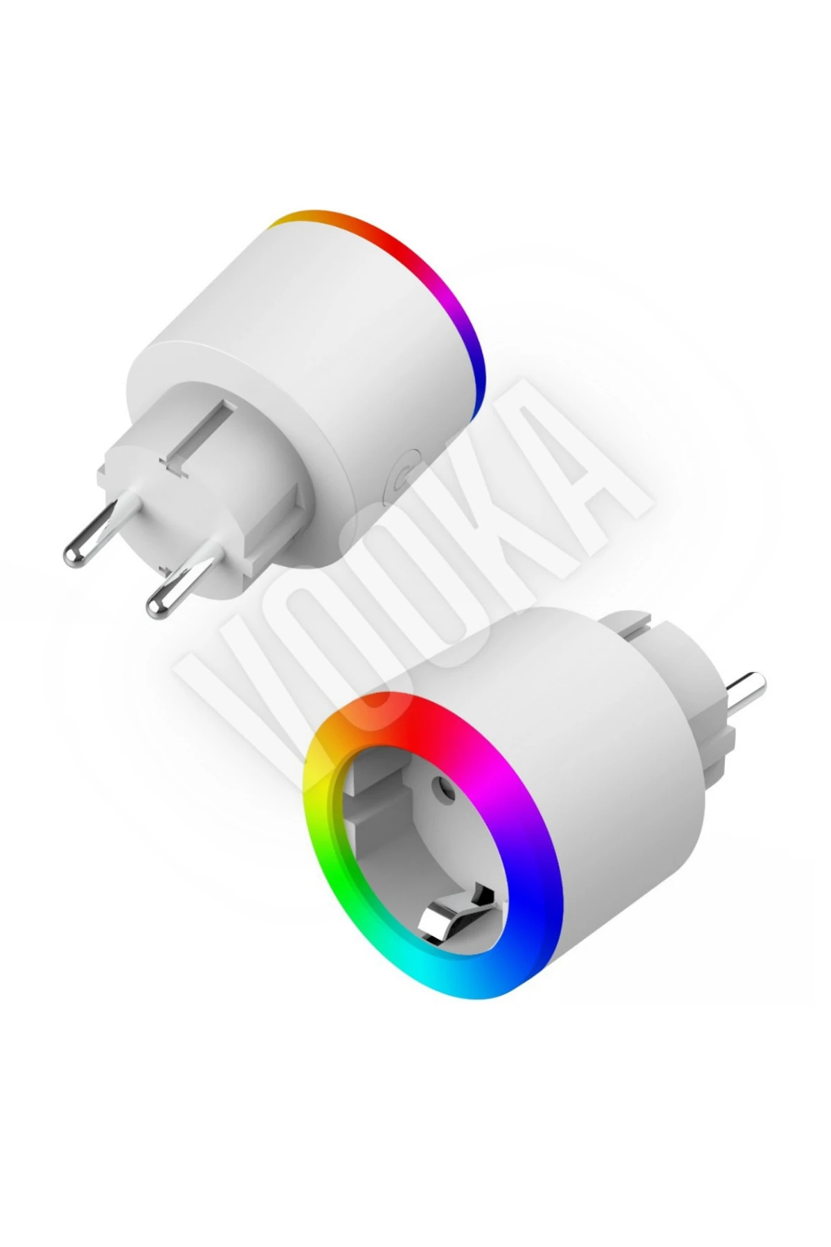 Vilya Akıllı Wifi Priz Mobil Kontrollü Rgb Ledli Yüksek Watt Smart Socket