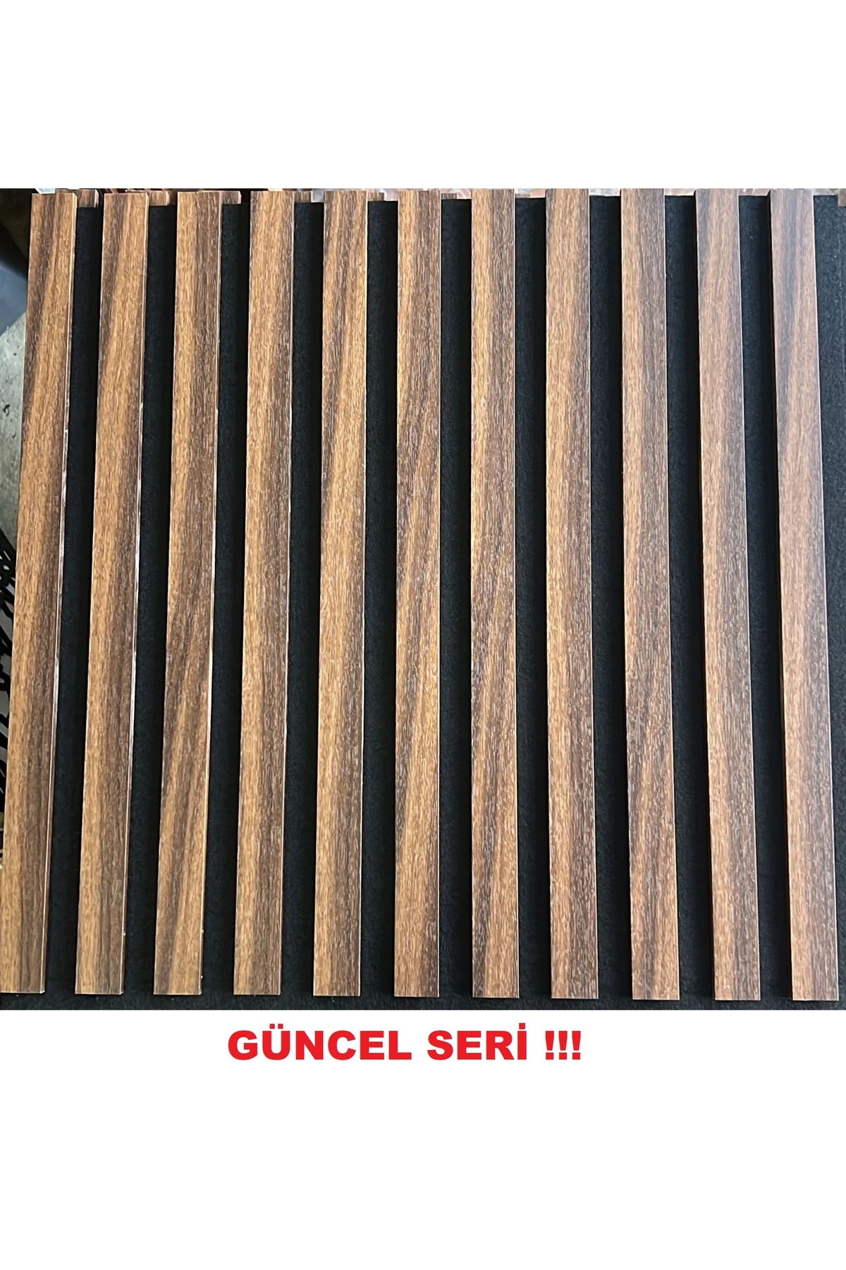 50x50cm 1 Adet Dekoratif Akustik Panel 3mm Keçe Ve 8mm Mdflam Salon Ofis Duvar Çıtası Paneli Kula