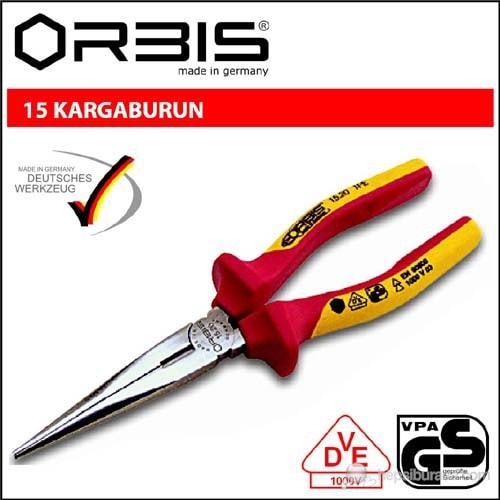 15-160 Vde İzoleli Kargaburun 160Mm