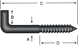 Şofben Çivisi No 1 / 5.8X50 - 100 Adet