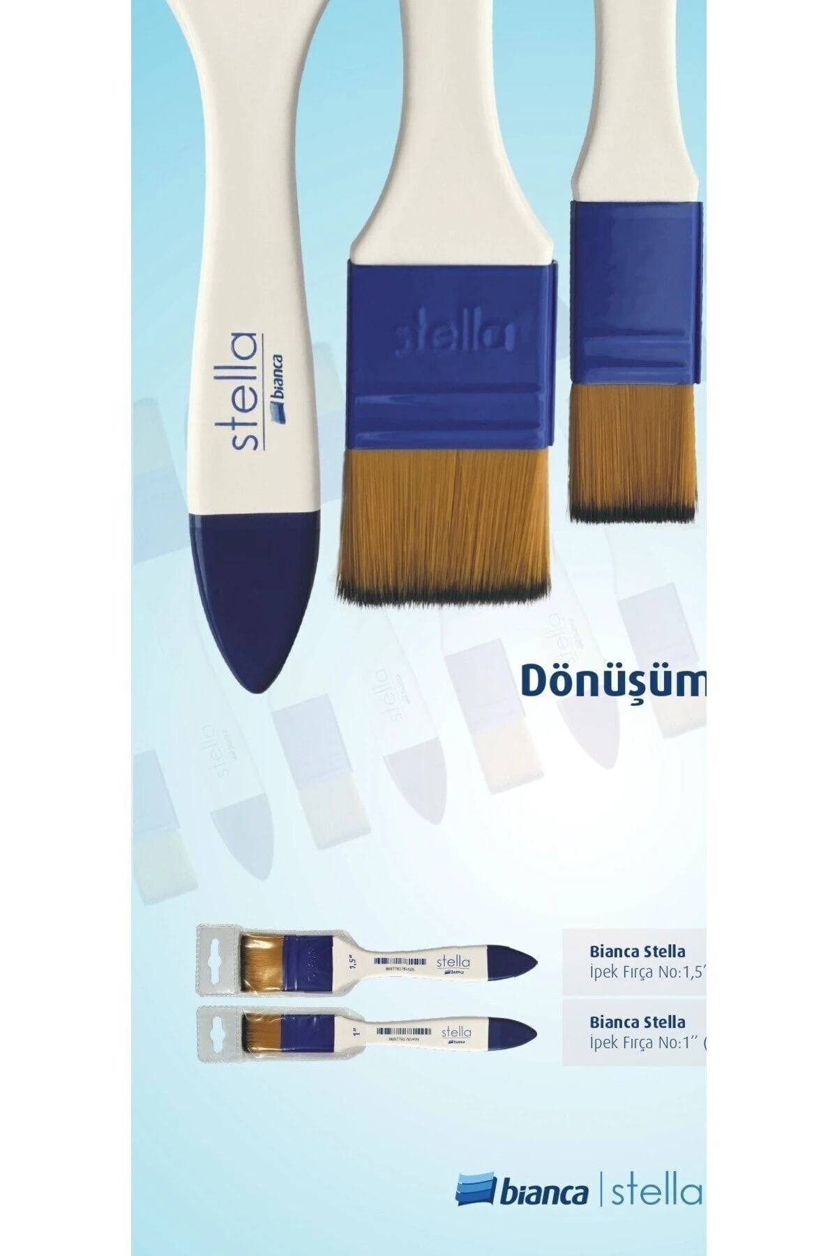 Stella İpek Fırça No:1.5 40mm