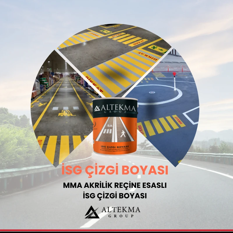 SOĞUK YOL ÇİZGİ BOYASI 5KG Beyaz , Isg Çizgi Boyası