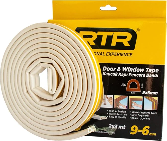 MAX RNP11 2x3 6M Beyaz Kapı Fitili