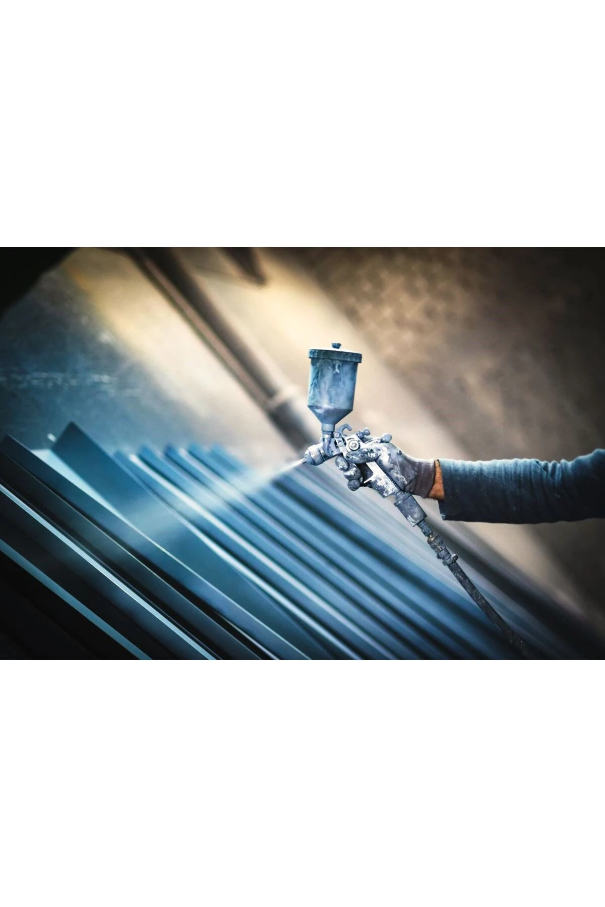 ENDÜSTRİYEL BOYA 7001 GRİ