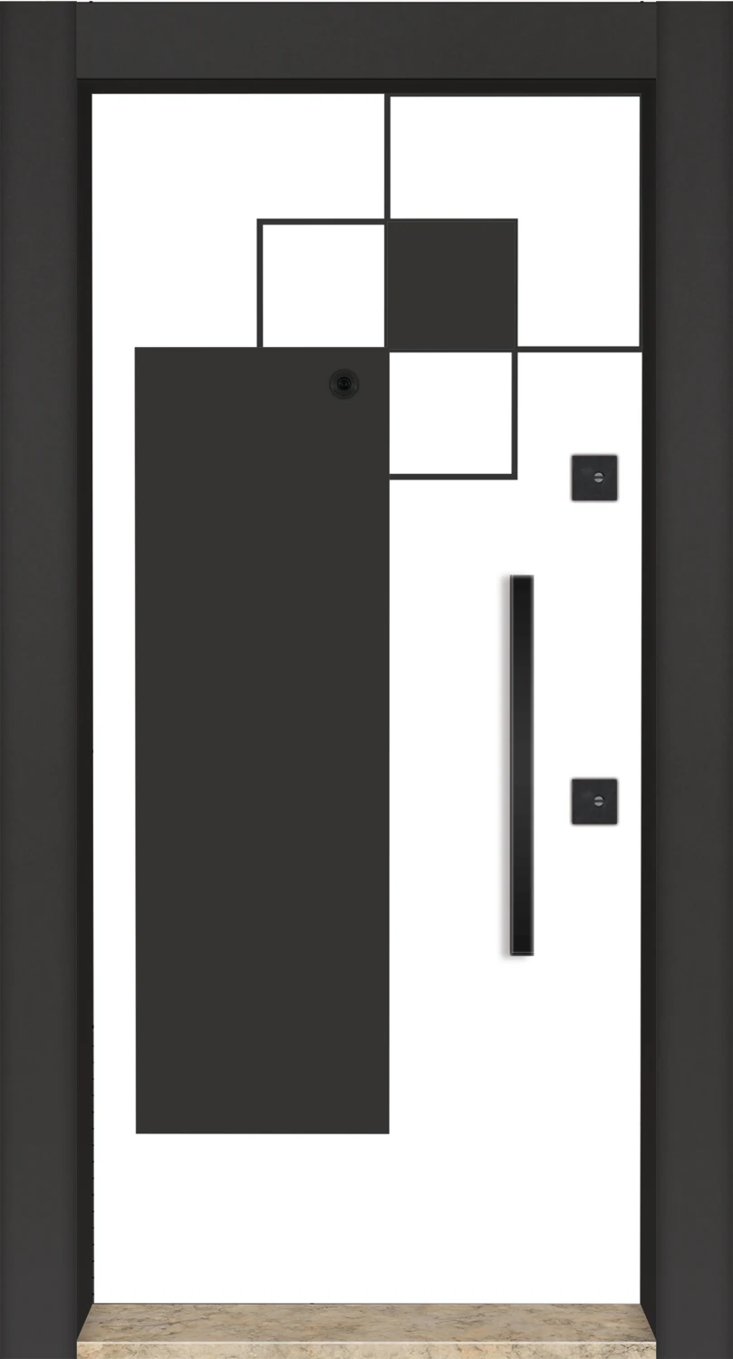 Daire Giriş Kapısı Çelik Kapı MN-1012