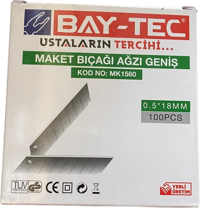 Maket Bıçağı Ağzı Yedek (10ADET)
