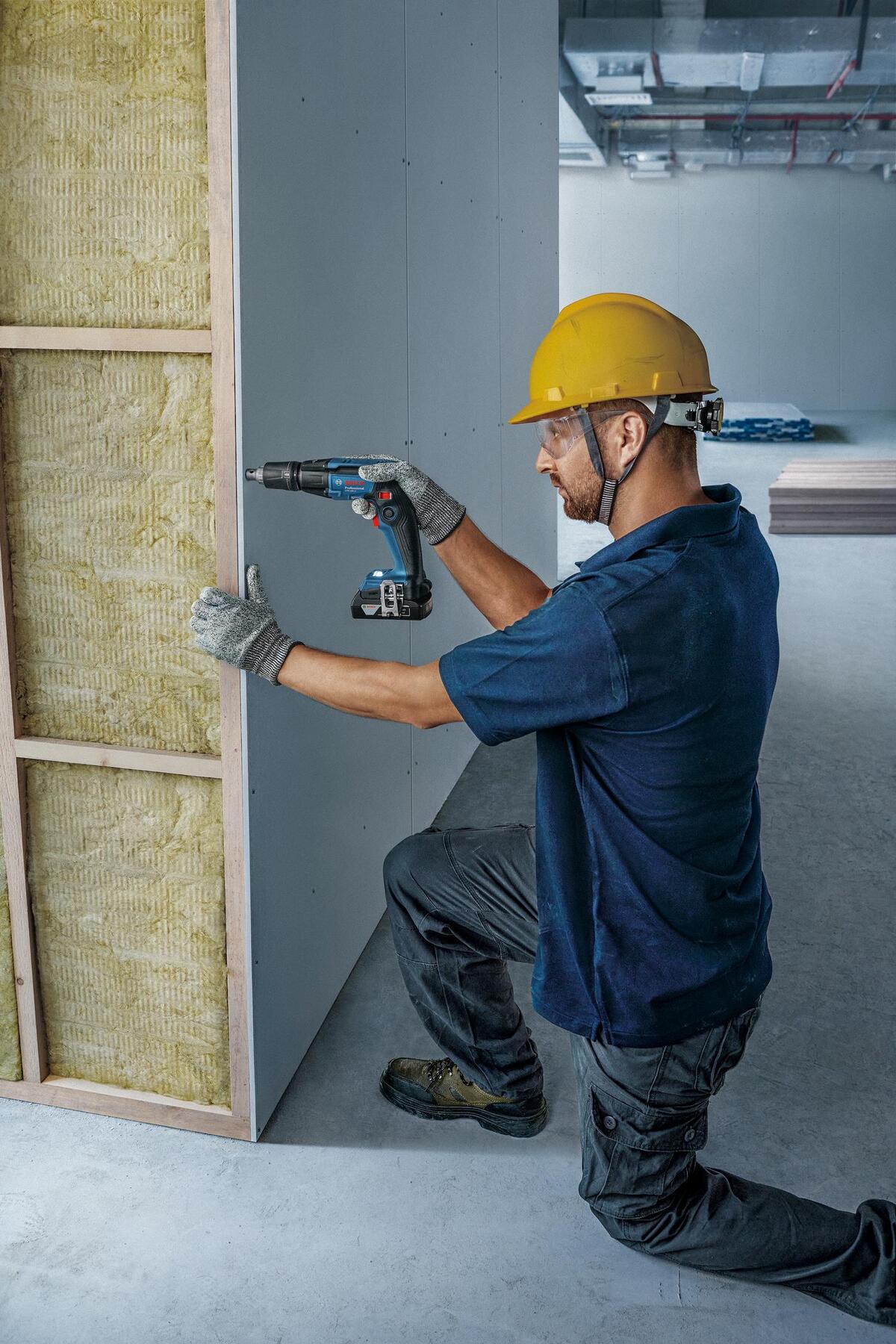 BOSCH GTB 185-LI 1x4 Ah Procore Akülü Alçıpan Vidalama Bez Çantalı