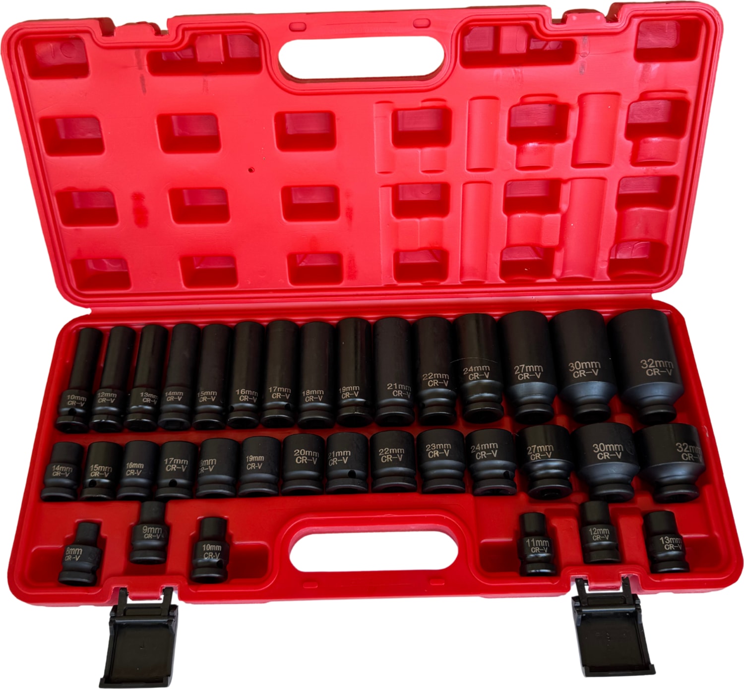 Profesyonel 35 Parça 1/2" Darbeli Lokma Seti