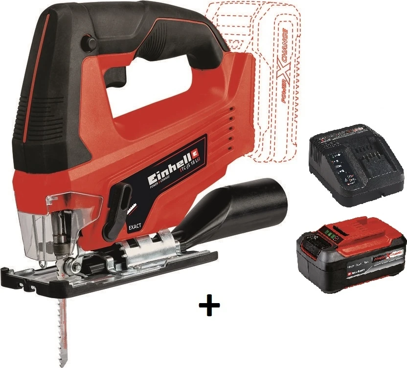 Tc-Js 18 Li - Tekupaj Testeresi + 5.2 Ah Plus Starter Kit