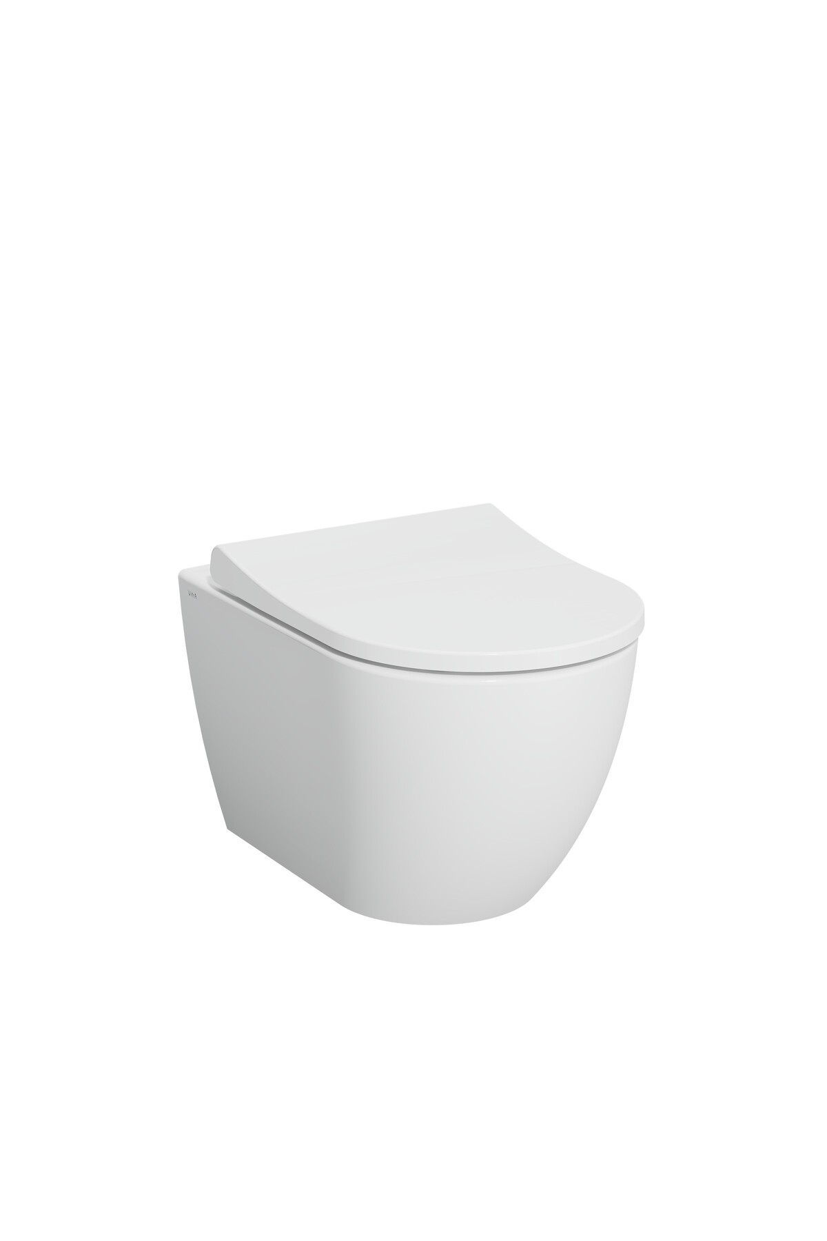 Ardea 7510B003-6345 Round Smoothflush Asma Klozet-Kapak Seti, Beyaz