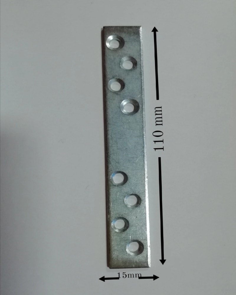 Gönye. sac Düz Masa Gönye 4 Adet 1,5cm x 11 cm