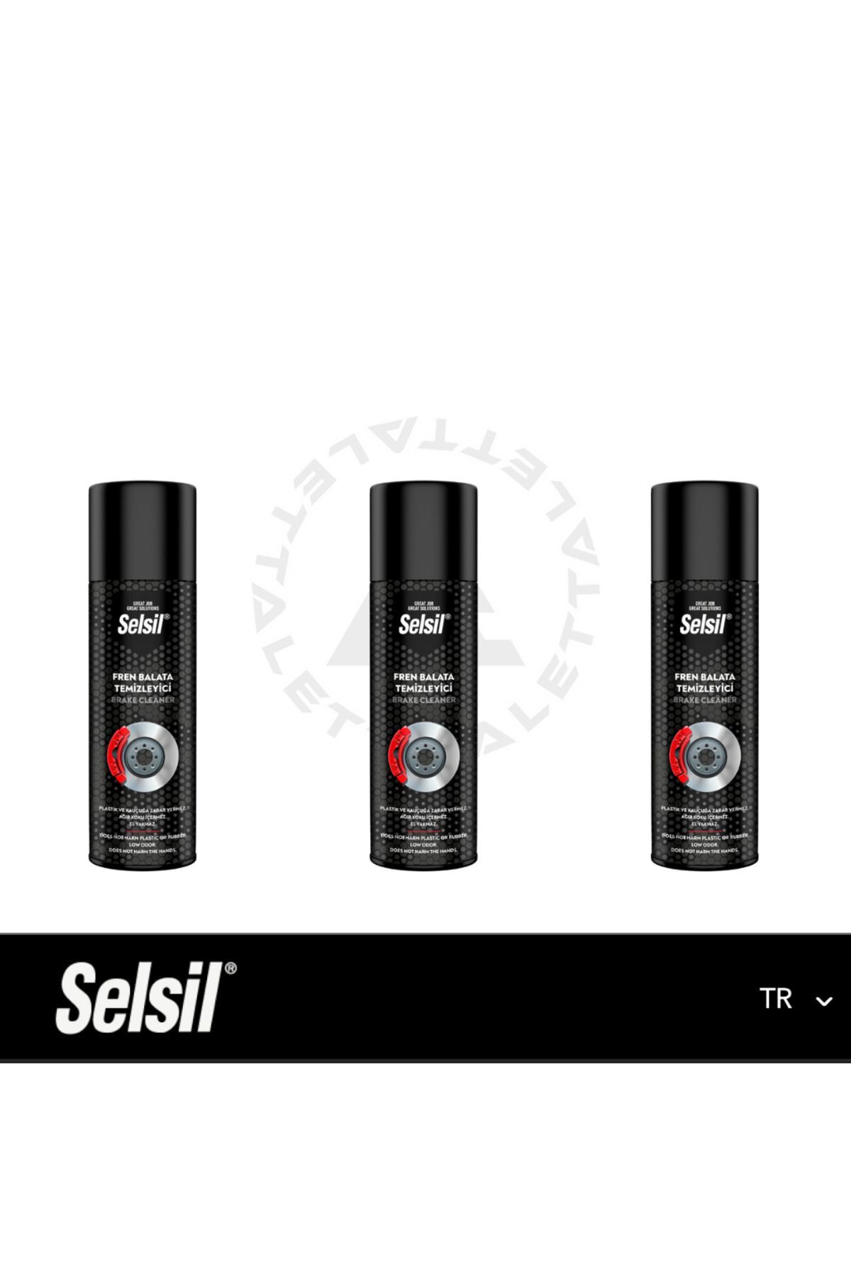 SELSİL Fren Balata Sprey 500 ML (3 ADET)