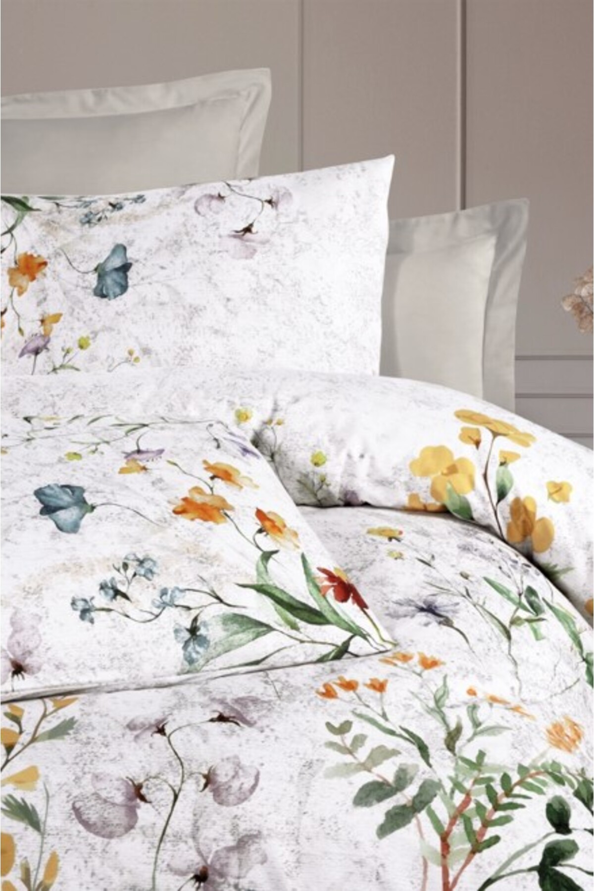 Creaforce Fiora Marble Çift Kişilik Nevresim Takımı