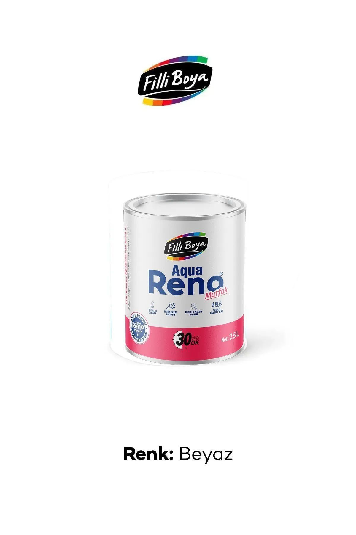Filli Aqua Reno Mutfak (0,75 LT) - Beyaz